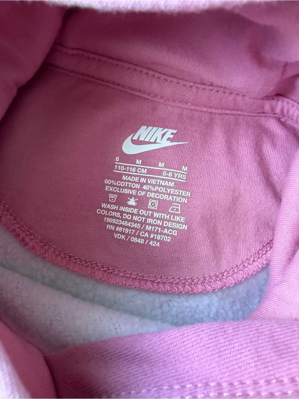 Nike Kids Pink Tie-Dye Sweatshirt & Joggers